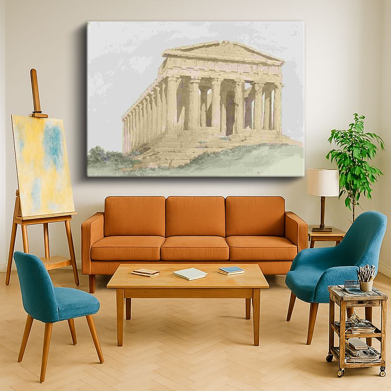 Ressam Kanvas Tablo 315